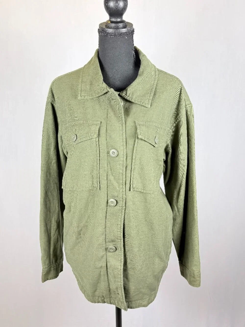 American Eagle | NWT | Utility Jacket | S | Olive Green
